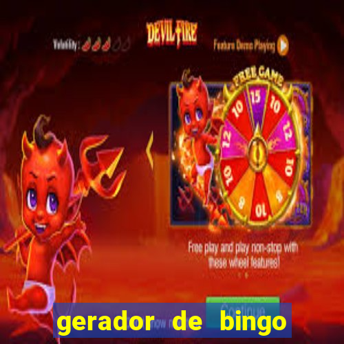 gerador de bingo cha de bebe